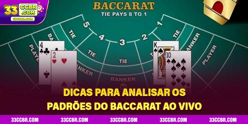 Características do Baccarat Ao Vivo e tradicional